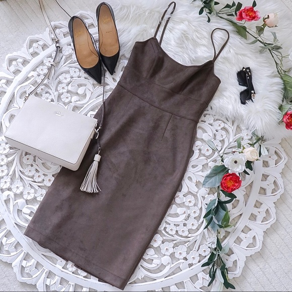 BCBGMaxAzria Dresses & Skirts - 🆕 NWOT BCBGMaxAzria Alese Faux Suede Dress